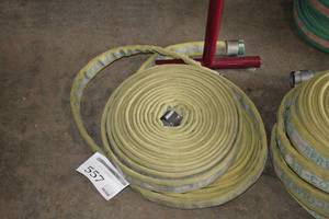 lot 557 image: Lot of (2) Fire Hoses