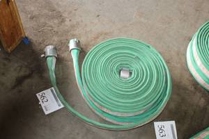 lot 562 image: Lot of (2) Fire Hoses