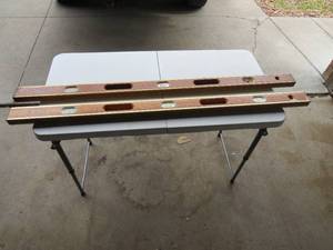 lot 10 image: 2 Piece Lot - Johnson Level & Tool 4 Levels with Cases