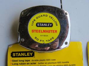 lot 24 image: 5 Pack Lot of Stanley Tape Measures