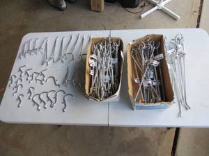 lot 31 image: Assorted Lot of Peg Board Hooks