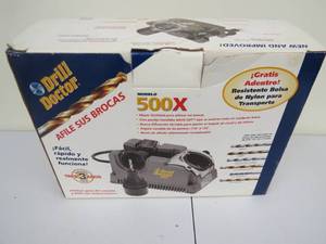 lot 32 image: New - Drill Doctor Drill Bit Sharpener - Model 500X