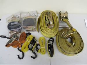 lot 33 image: Mixed Lot of Ratchet Straps