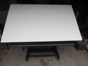 lot 1 image: Nestler Drafting Table 60 x 37 12