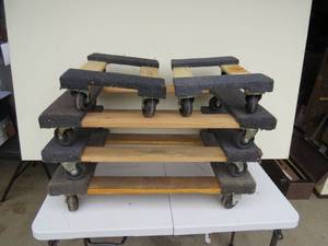 lot 49 image: Mixed Lot Haulmaster Moving Dollies
