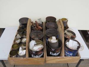 lot 50 image: Mixed Lot Copper and Brass Fittings With Caddies