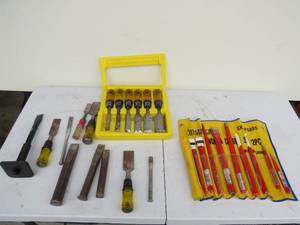 lot 58 image: Mixed Lot Punches and Chisels