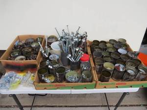 lot 65 image: Assorted Lot Of BoltsNutsWashers