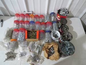 lot 80 image: Mixed Lot of Bolts and Screws and Misc. Hardware