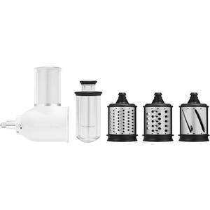 lot 293 image: New  KitchenAid Fresh Prep SlicerShredder Attachment for KitchenAid Stand Mixers - MSRP $99.99