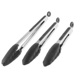 lot 292 image: New  Classic Cuisine 3-Pc. Tongs Set