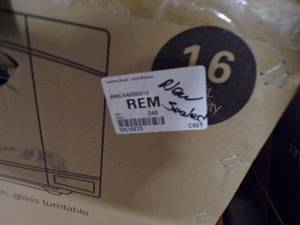 lot 283A image: Brand New - Sealed Hamilton Beach 1.6 Cu. Ft. 1000-Watt Countertop Microwave Oven ((MSRP $149.99))