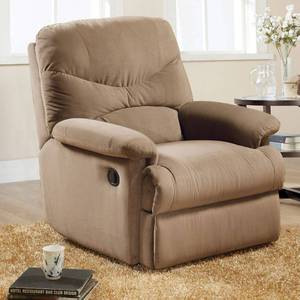 lot 231 image: Brand New The Pleasant Valley Recliner - Cocoa Microfiber ((MSRP $299.99))