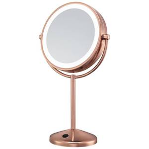 lot 241 image: Brand New Conair 1X10X LED Polished Chrome Makeup Mirror ((MSRP $69.99))