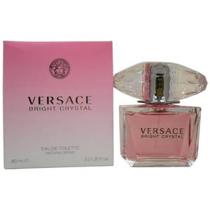 lot 254 image: Brand New Versace Bright Crystal Eau De Toilette Spray - 3 Oz. ((MSRP $129.99))