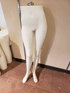 lot 13 image: Female Hangable Mannequin Hip and Leg Form