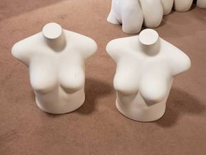 lot 19 image: Lot of 2 Bust Forms