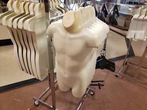 lot 33 image: Lot of 7 Hanging Forms 27 Tall