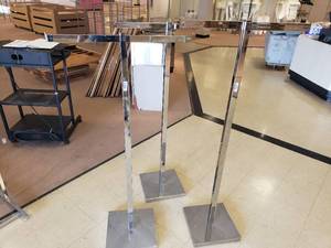 lot 45 image: Lot of 3 2 Way Adjustable Racks, No Wheels