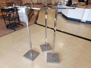 lot 50 image: Lot of 3 2 Way Adjustable Racks, No Wheels