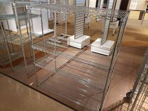 lot 113 image: Steel Shelving Unit - 48 x 24 x 54