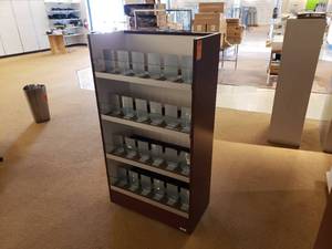 lot 132 image: Single Sided Spring Loaded Display