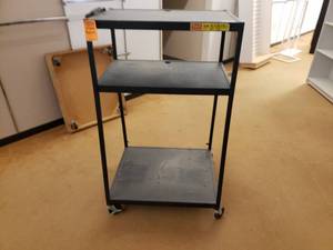 lot 137 image: Rolling TV Media Cart