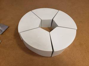 lot 154 image: Plastic Display Stands