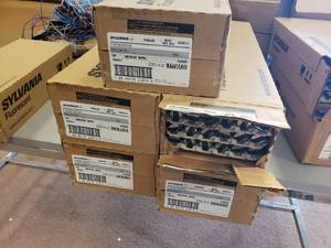 lot 162 image: Almost 5 Full Boxes of F18T8CWK24 Flourescent Bulbs