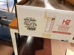 lot 184 image: Partial Box of 36 x 60 Trash Liners