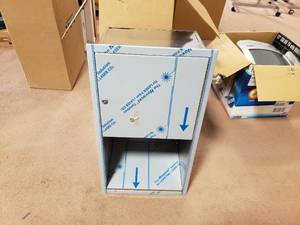 lot 217 image: In Wall Mounted Center Pull Hand Towel Dispenser