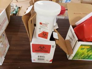 lot 225 image: Sharps Container