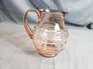 lot 64 image: Depression Glass Pitcher