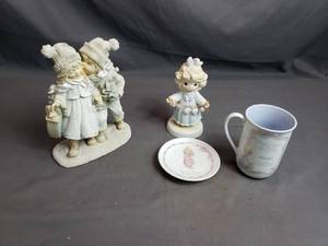 lot 108 image: Precious Moments and Other Figurines