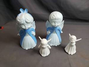 lot 113 image: Angel Figurines