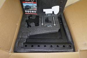 lot 3 image: Bulletproof Hitches Extreme Duty Hitch and Accessories -2 Shank, 10 Drop, 30,000lbs