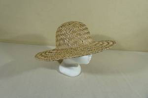 lot 36 image: Universal Thread Wide Brim Adjustable Hat -Brown Straw