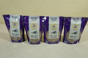 lot 110 image: 4 Packs 1,000 Springs Mill Organic Purple Barley