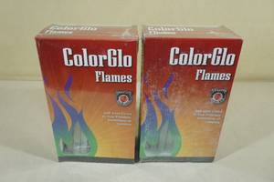 lot 112 image: 2 Packs ColorGlo Flames