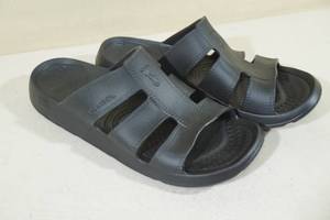 lot 114 image: Nuusol Mens Stanley Slide Sandals -Size 11, Black