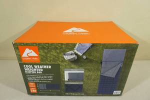 lot 120 image: Ozark Trail Cool Weather Weighted Sleeping Bag