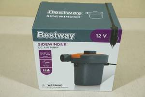 lot 122 image: Bestway 12V Sidewinder DC Air Pump