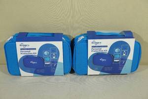 lot 123 image: 2 Kroger Everyday Essentials Personal Protection Kit