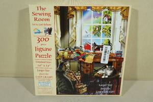 lot 153 image: The Sewing Room 300 Piece Jigsaw Puzzle