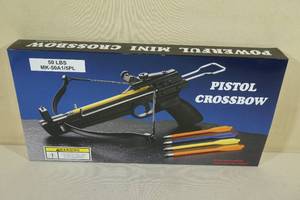 lot 158 image: Mini Pistol Crossbow - 50 Lbs