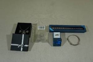 lot 187 image: Assorted Jewelry -Necklaces, Ring, Bracelets