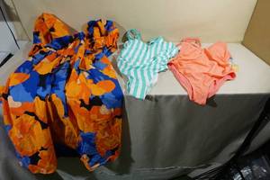 lot 191 image: 2 Kona Sol Swim Suits with Dress -Size 16W