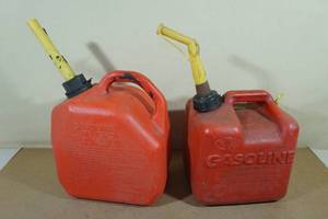 lot 199 image: 2 Two-Gallon Gas Cans