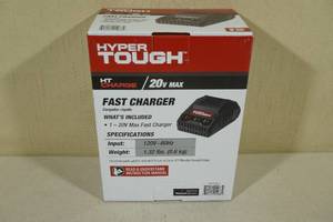 lot 204 image: Hyper Tough 20V Fast Battery Charger