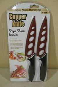 lot 205 image: Copper Knife Set